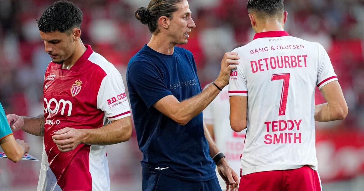 Filipe Luís elogia jovens do Monaco: 'Querem aprender'