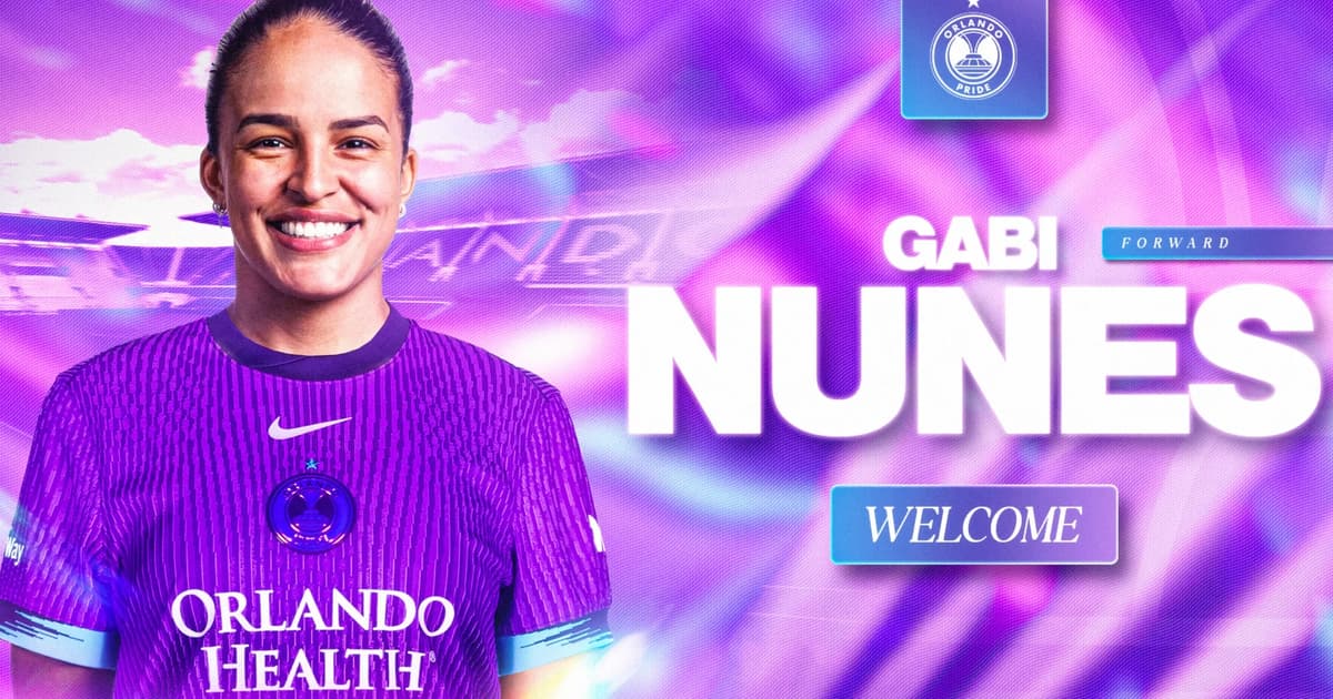 Gabi Nunes acerta com o Orlando Pride e jogará com Marta, Luana, Angelina e Rafaelle