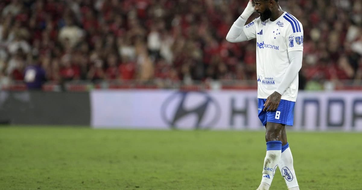 Gerson resiste à pressão, mas é antagonista silencioso na eliminação do Cruzeiro para o Flamengo