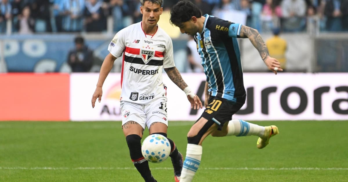 Veja o gol em Grêmio x São Paulo: Marcos Antônio abre o placar