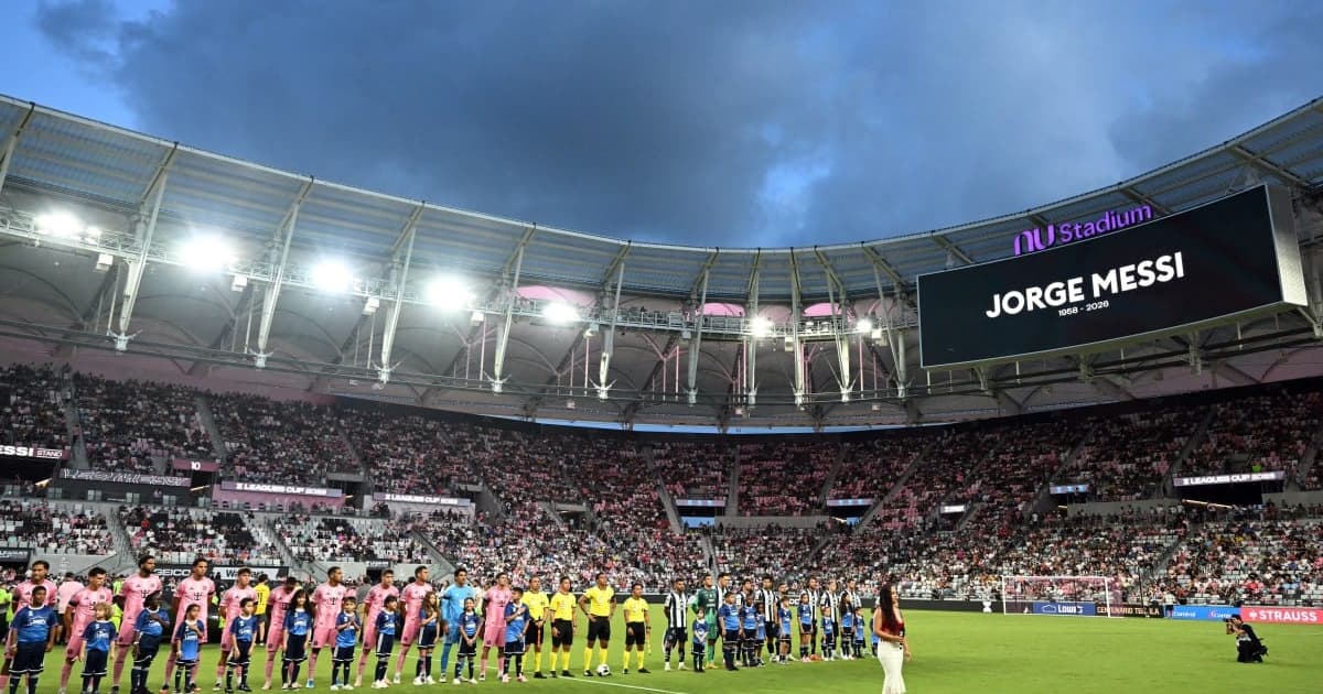 Inter Miami x Monterrey tem homenagem ao pai de Messi; craque não joga