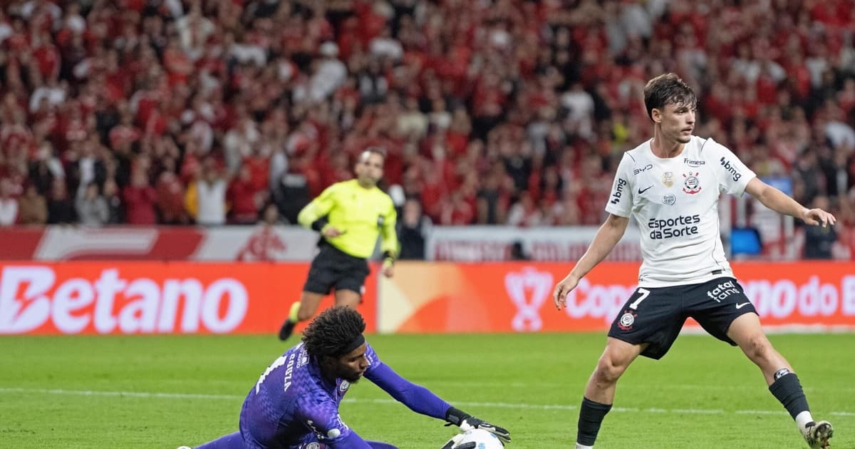 Hugo Souza vira alvo em Internacional x Corinthians: 'Bizarro'