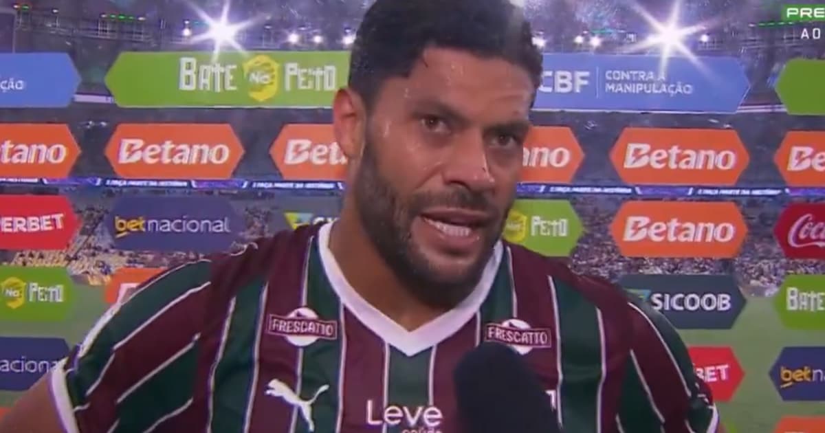 Hulk desabafa após marcar em Fluminense x Palmeiras no Brasileirão