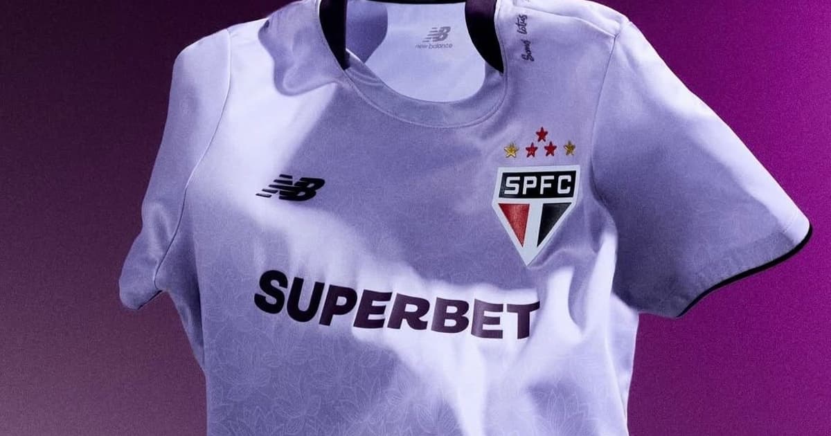Inédito! São Paulo apresenta camisa exclusiva para o futebol feminino