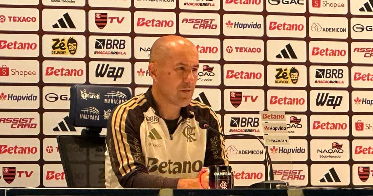 Jardim reconhece queda de rendimento do Flamengo no segundo tempo contra o Botafogo