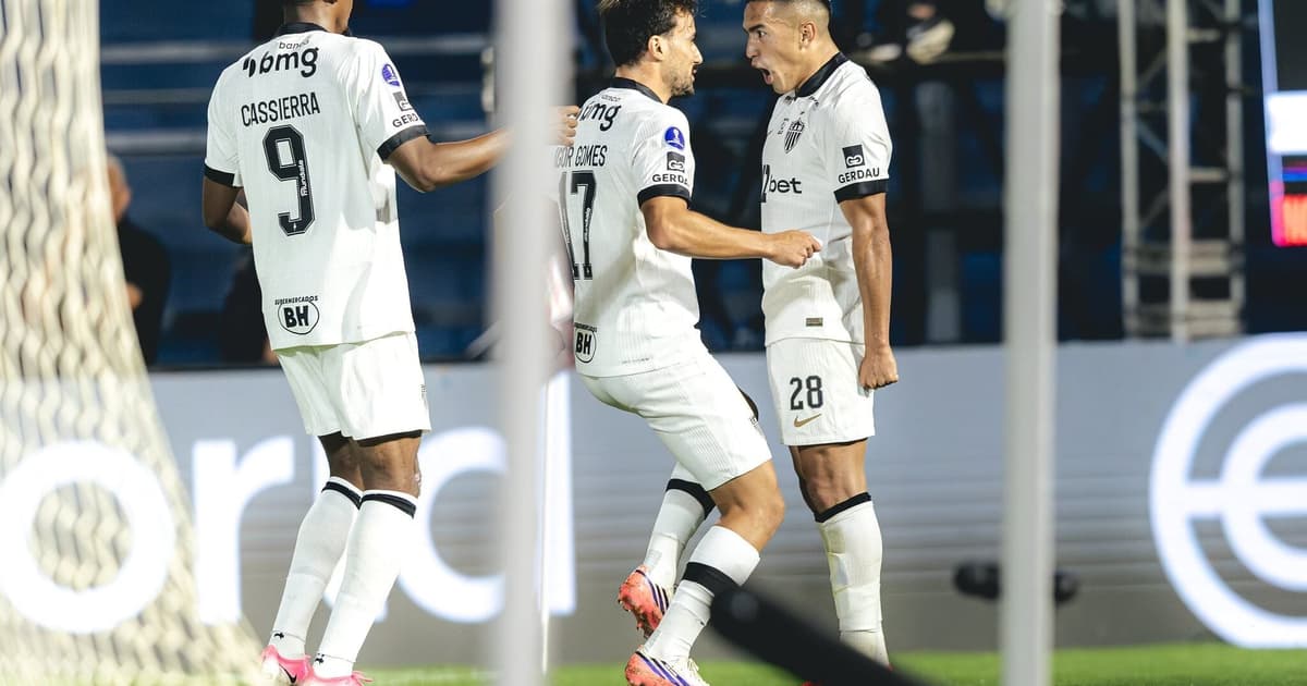 Atlético vence Bragantino e leva vantagem na Sul-Americana para Arena MRV