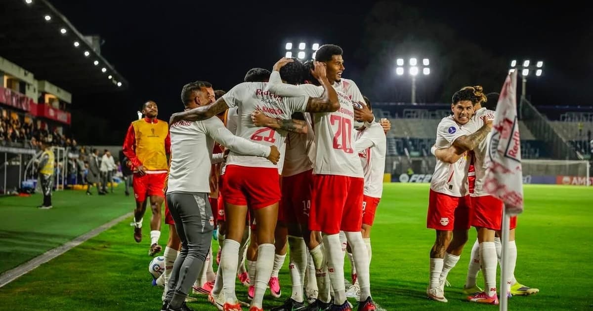 Como chega o Bragantino, adversário do Atlético na Sul-Americana?