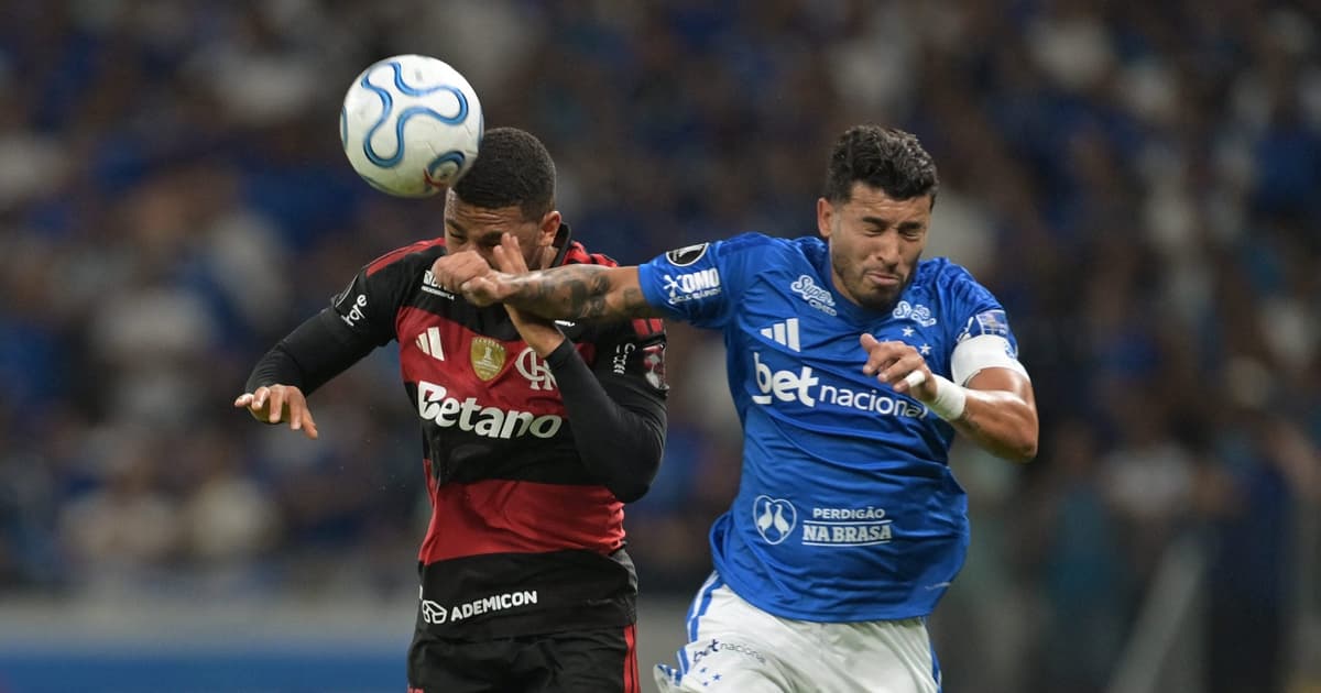 Empate entre Flamengo e Cruzeiro repercute na Europa: 'Imensa pressão'