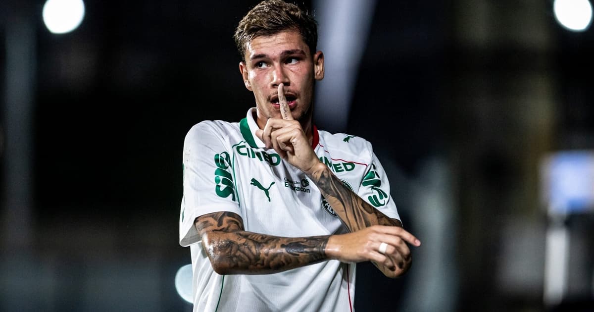 Palmeiras vence o Vasco fora de casa e sai na frente na final do Brasileirão Sub-20