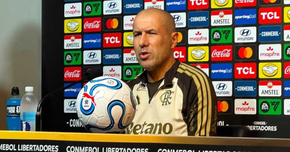 Jardim avalia empate do Flamengo com o Cruzeiro: 'Resultado positivo'