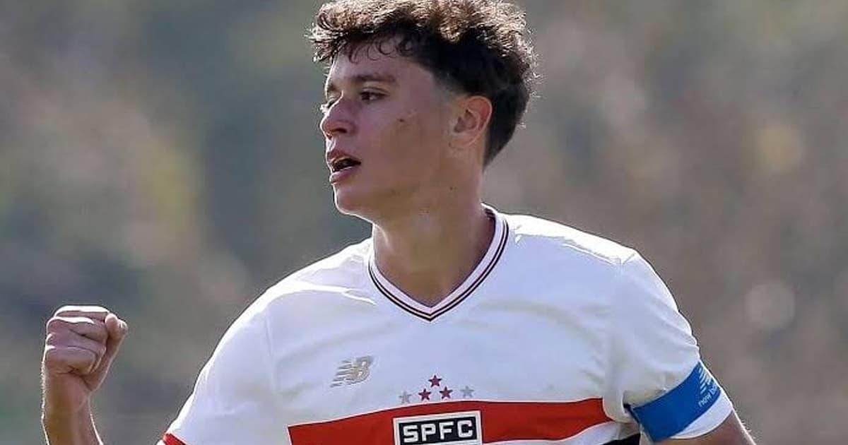 São Paulo estreia no Mundial Sub-17 com filho de Miranda em campo