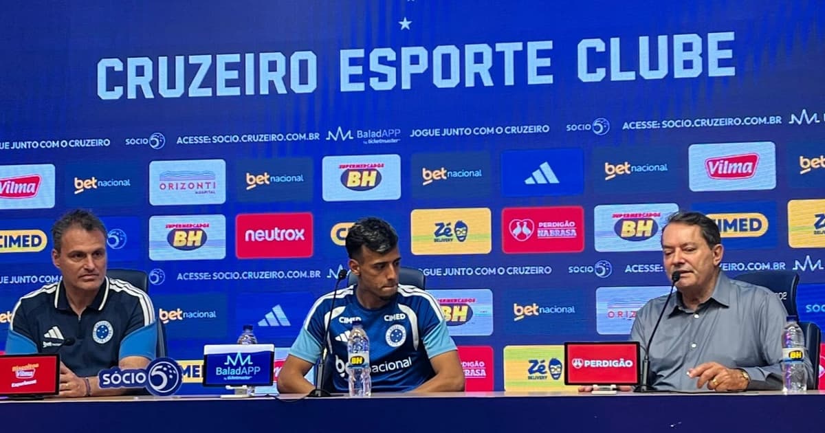Lucho Rodríguez desembarca no Cruzeiro e promete versatilidade para os desafios da temporada