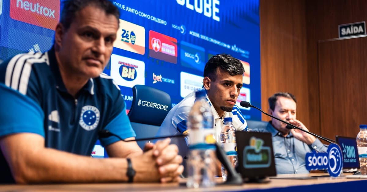 Lucho Rodríguez relata inspiração em Neymar e se coloca à disposição de Artur Jorge no Cruzeiro