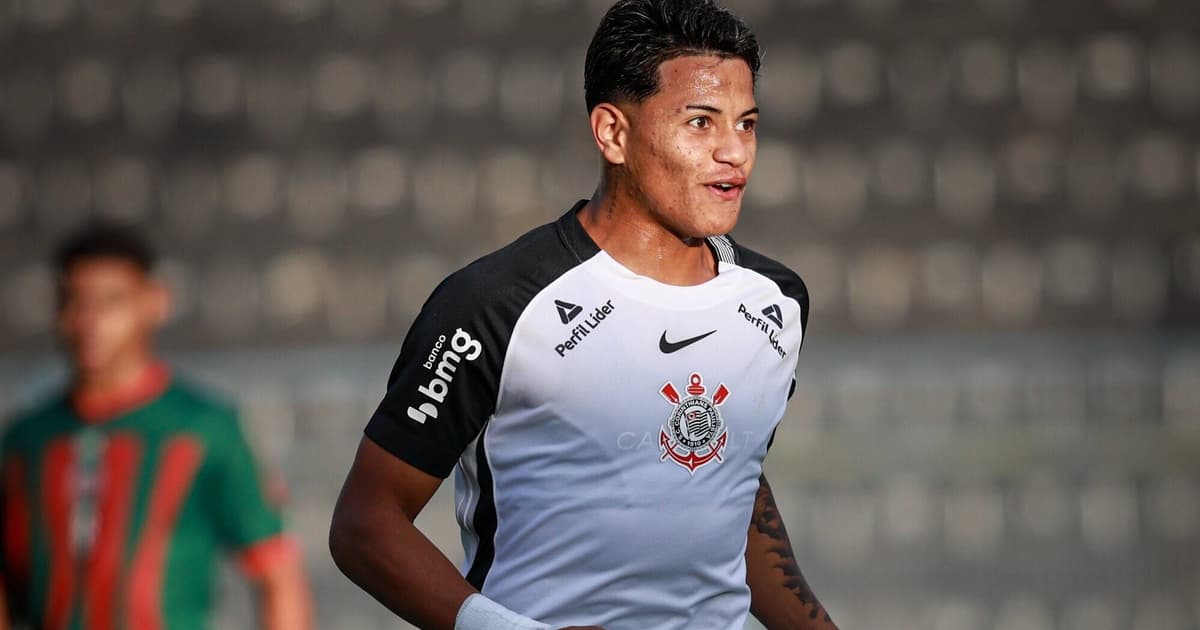 Corinthians recebe propostas da Europa e Série B por artilheiro do Sub-20