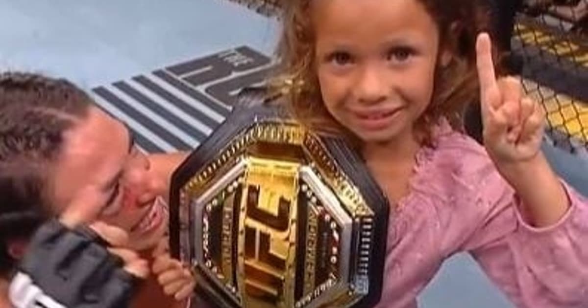 UFC relembra encontro emocionante de Mackenzie Dern com filha: para Moa