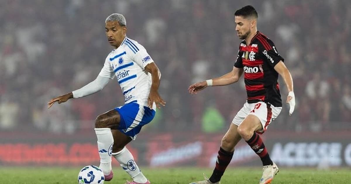 Flamengo domina Cruzeiro nos últimos jogos, mas mata-matas têm vantagem celeste