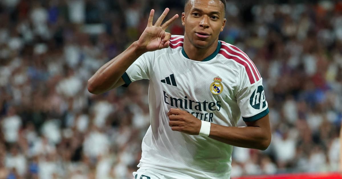 Mbappé brilha no Real Madrid e ganha elogio de Mourinho