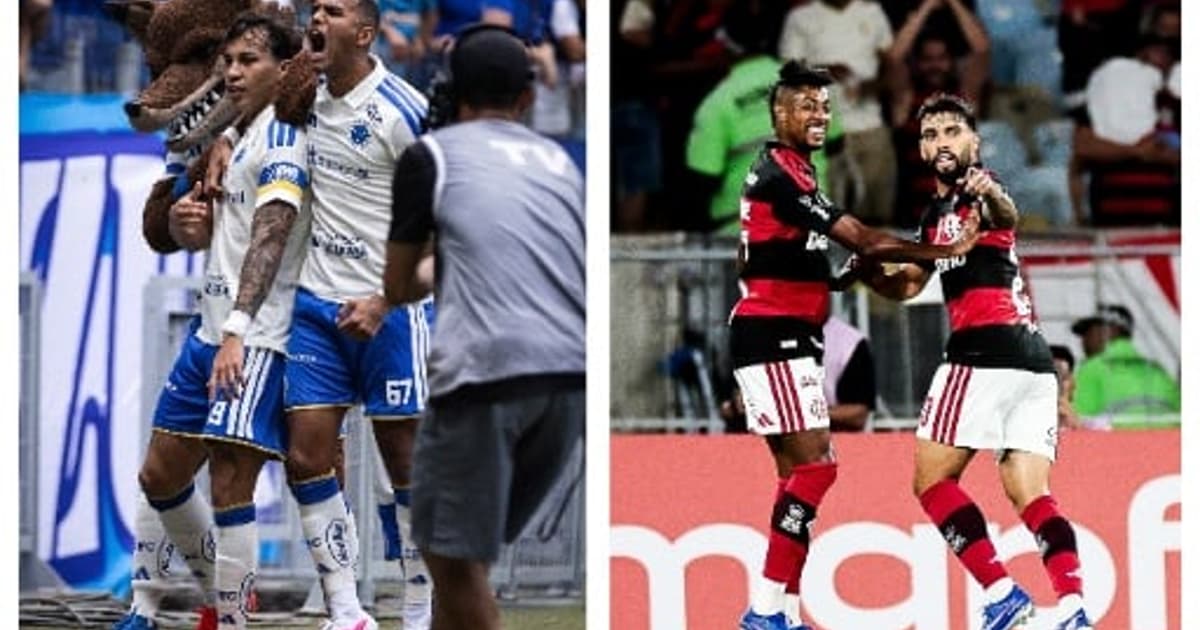 Cruzeiro e Flamengo fazem duelo mais valioso das oitavas da Libertadores; veja ranking