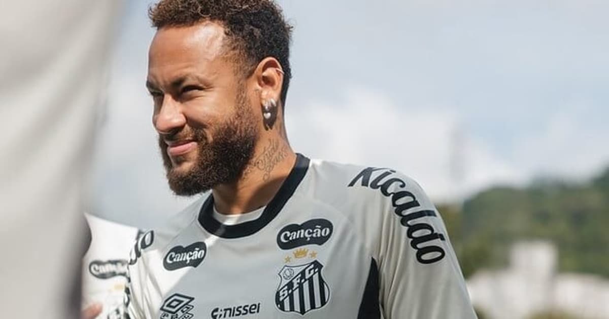 Com Neymar, Santos encerra preparação para duelo pela Sul-Americana