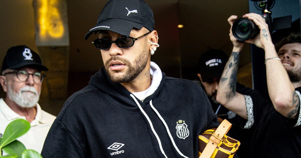 Neymar se pronuncia após atrito com Thiago Mendes em Vasco x Santos