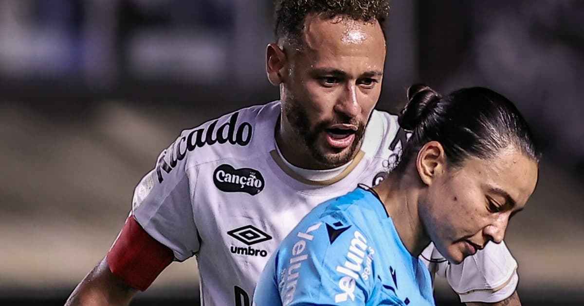 Leitura labial revela xingamentos de Neymar à árbitra em Santos x Mirassol