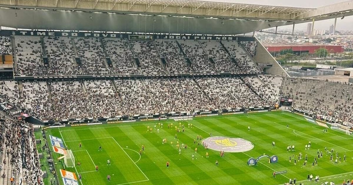 Contra o Santos, Corinthians bate recorde de público no ano