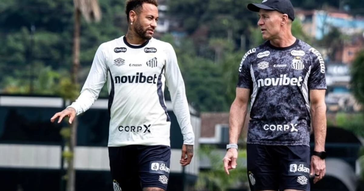 De olho no Mirassol, Santos treina com Neymar e grupo que não viajou ao Equador