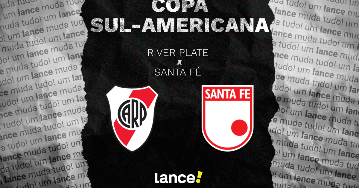 River Plate x Santa Fe: onde assistirao jogo da Sul-Americana