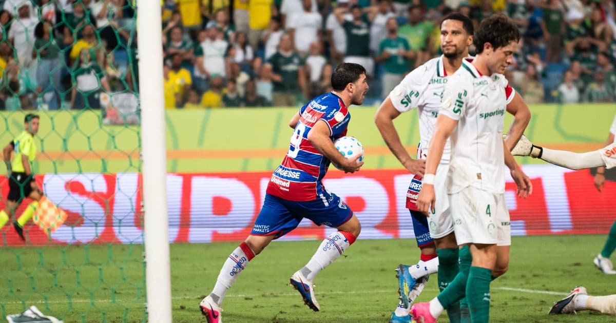 Palmeiras perde para o Fortaleza, mas avança às quartas de final da Copa do Brasil