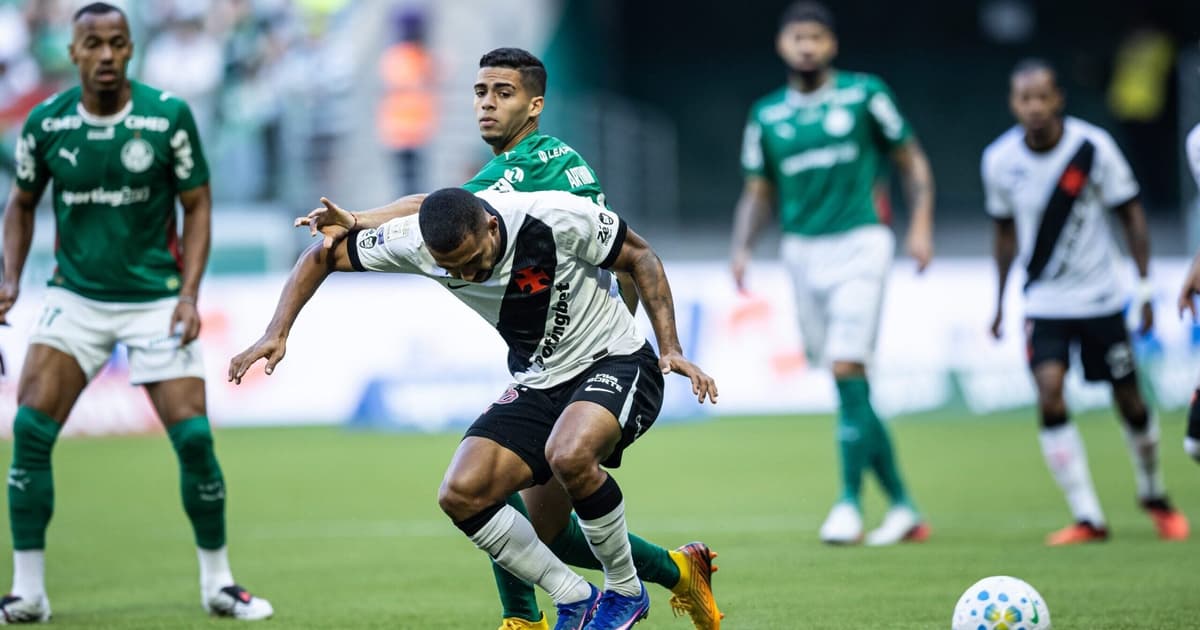 Gol perdido em Palmeiras x Vasco causa revolta: 'Não é possível'