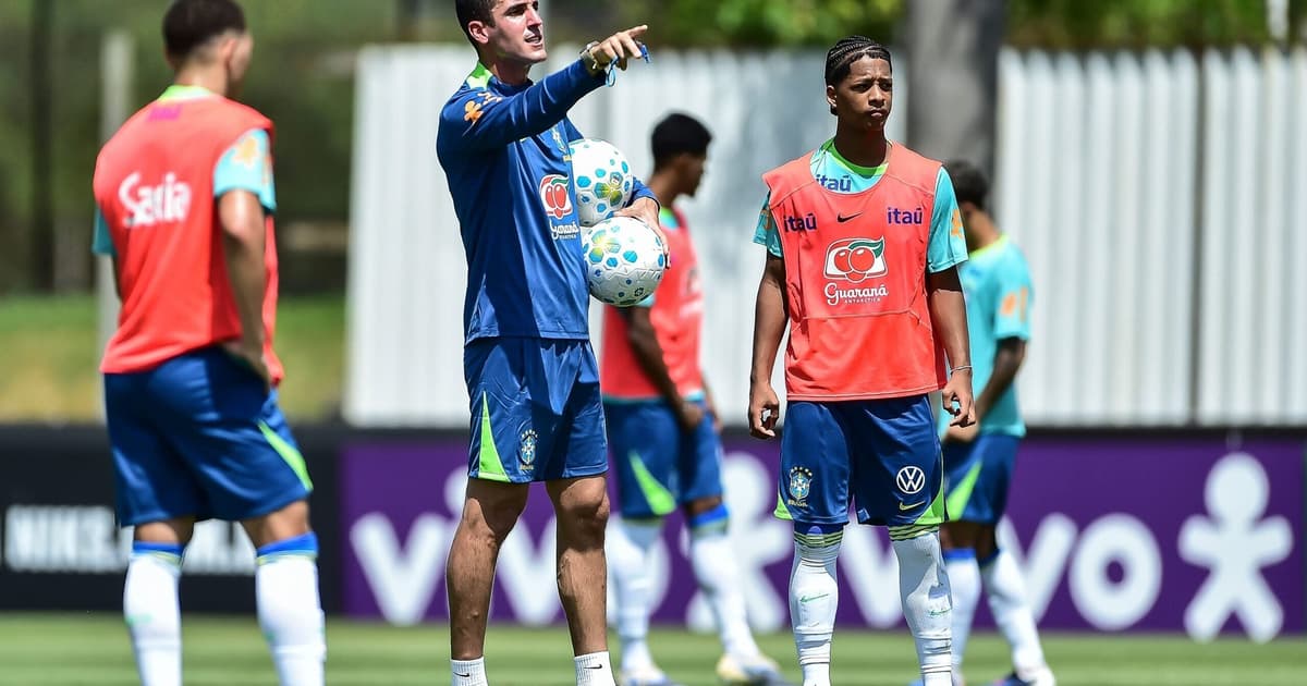 Seleção Brasileira Sub-20 inicia preparação na Granja Comary com foco no Sul-Americano