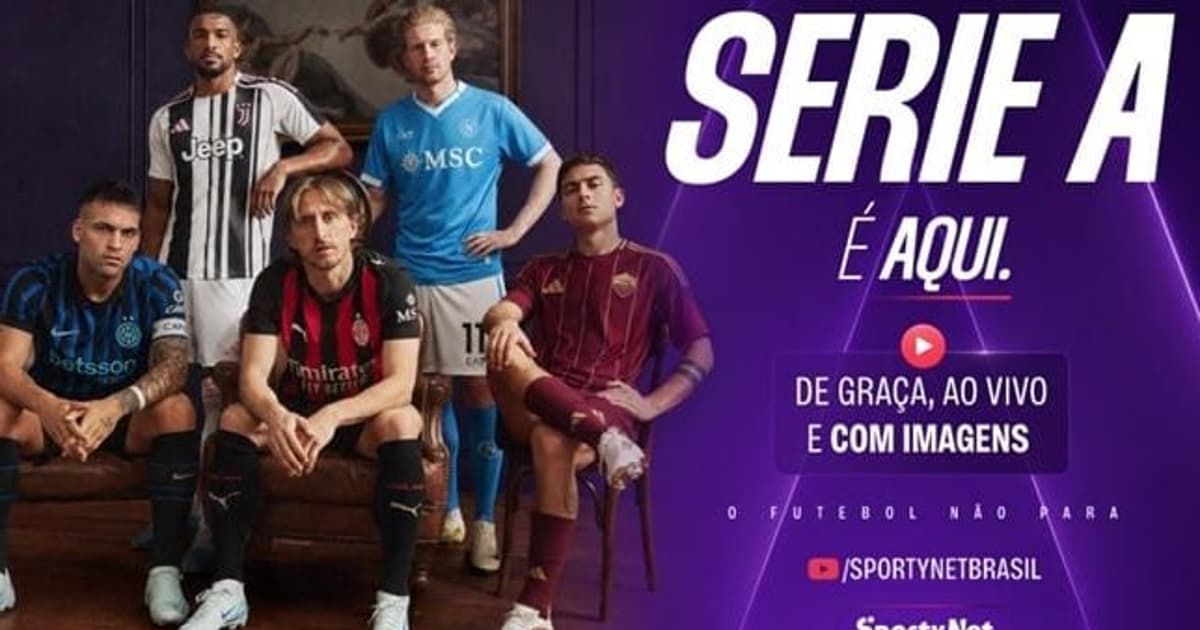 ESPN e SportyNet fazem acordo para transmissão da Serie A Italiana no Brasil
