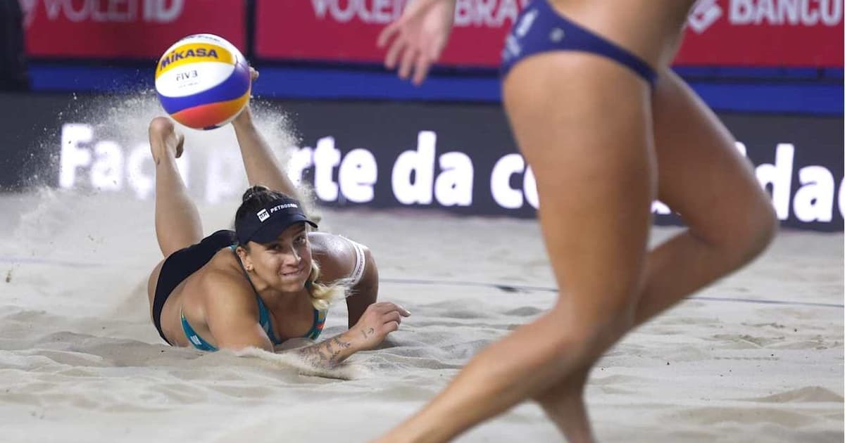Carol e Rebecca são prata no Elite 16 de Copacabana