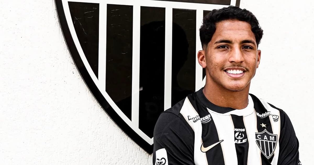 Com contrato renovado, joia do Atlético aguarda oportunidade no profissional