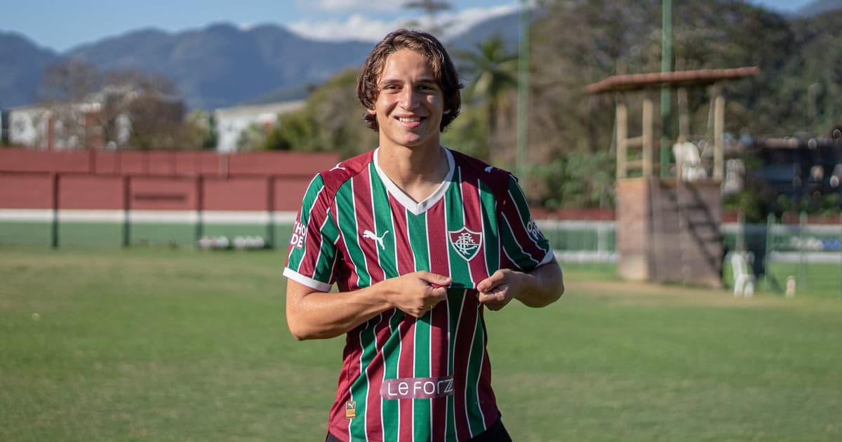 Fluminense anuncia renovação de contrato do jovem Ruan