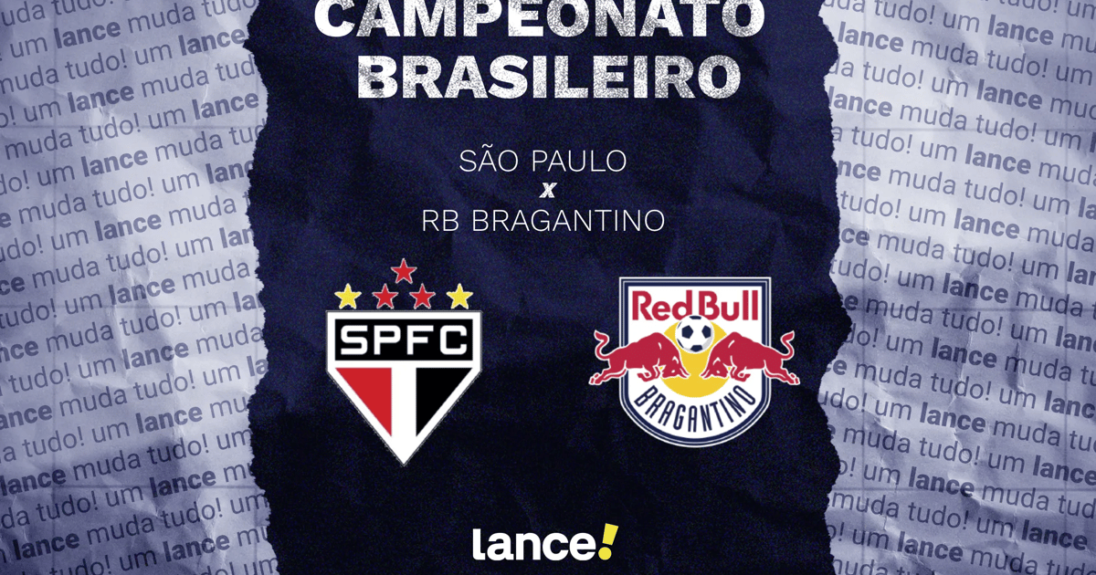 São Paulo x Bragantino: onde assistir, horário e prováveis escalações