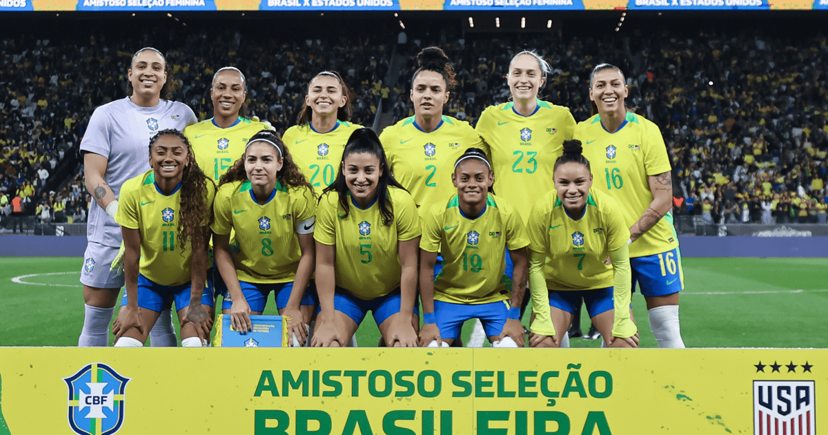 Seleção Brasileira Feminina é a mais seguida do mundo nas redes sociais