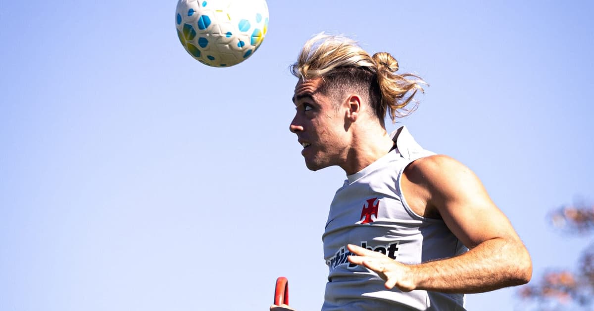 Vasco treina com foco na decisão contra o Fluminense pela Copa do Brasil