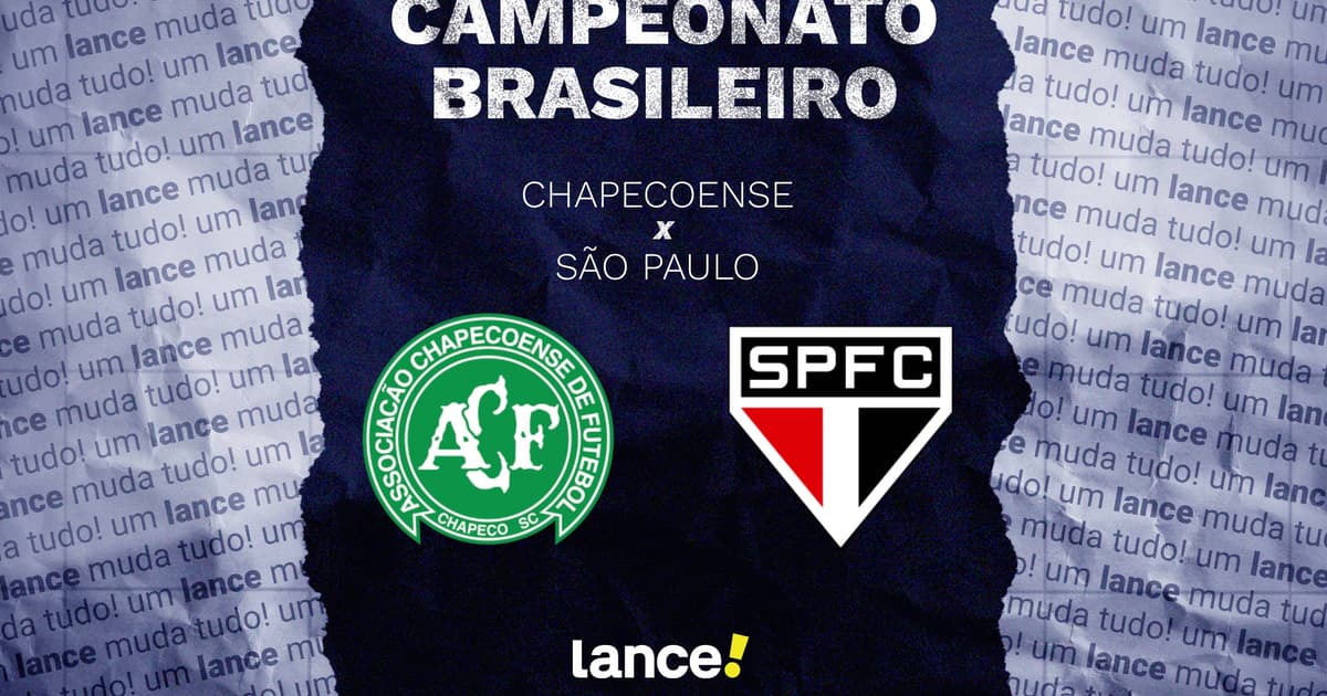 Chapecoense x São Paulo: onde assistir, horário e prováveis escalações