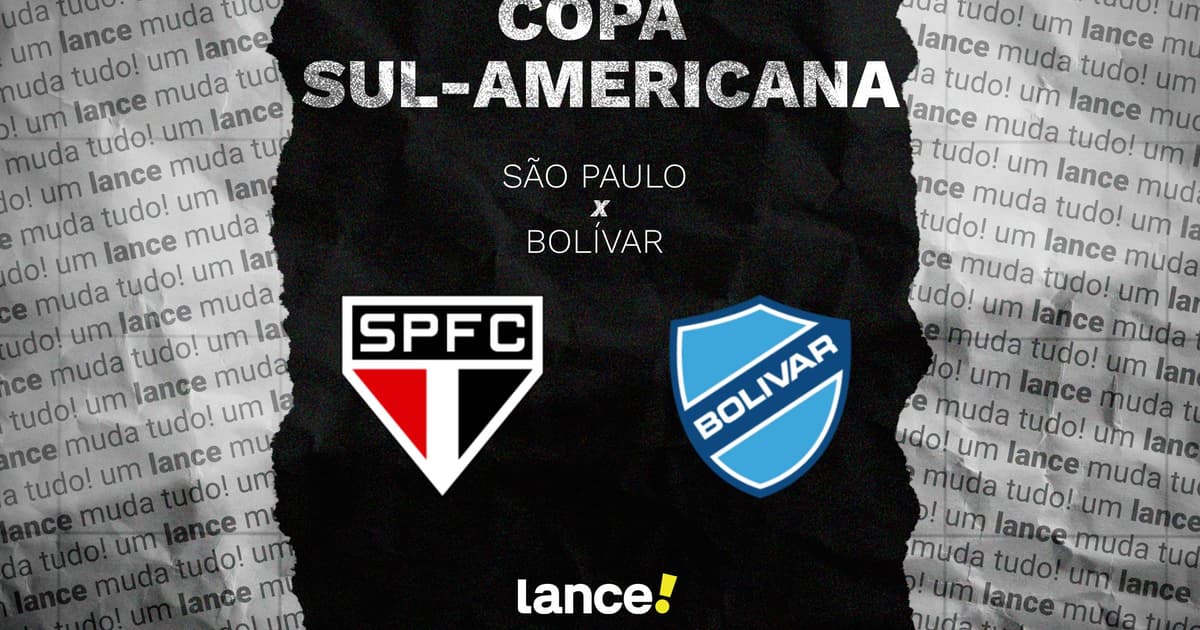 São Paulo x Bolívar: onde assistir, horário e prováveis escalações
