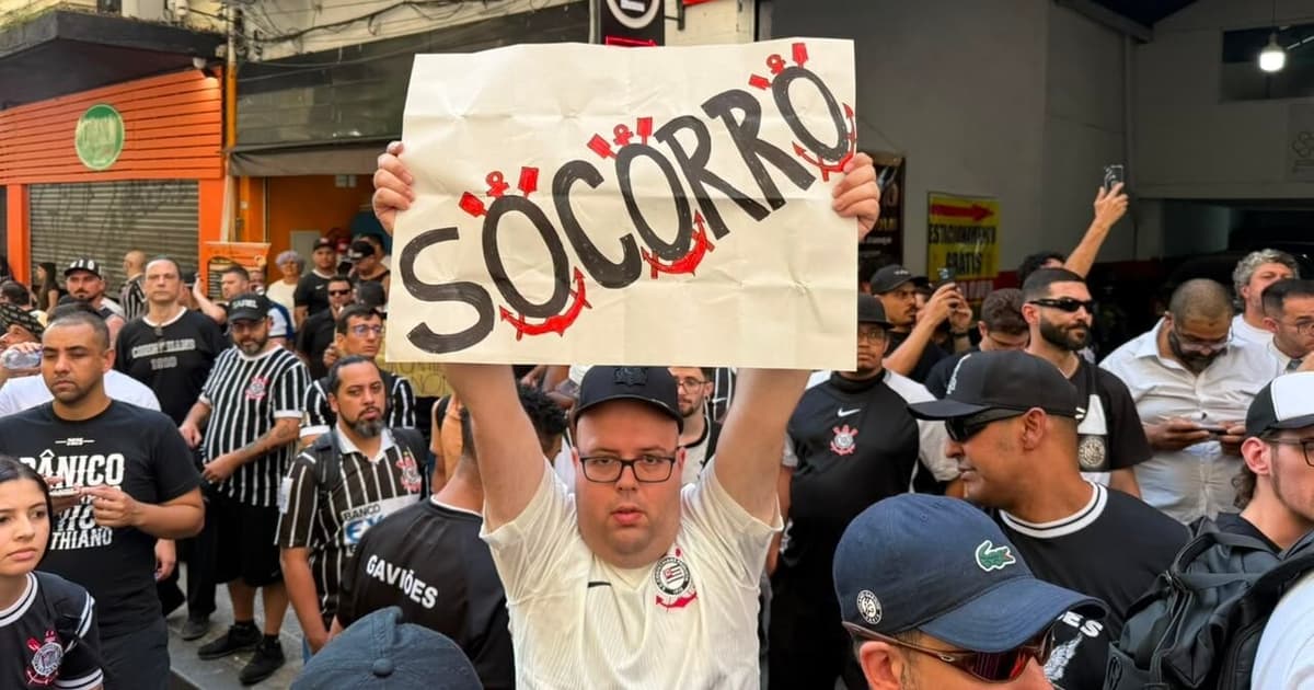 Torcidas do Corinthians se unem por intervenção judicial: 'Socorro'