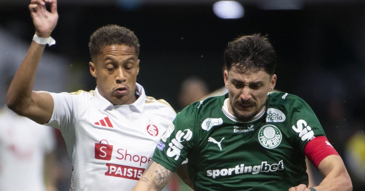 Gol perdido de Vitinho em Palmeiras x Inter revolta torcedores