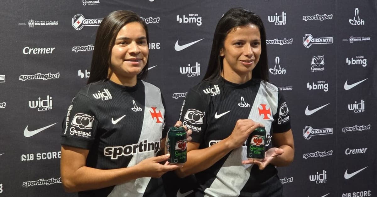 Vasco retoma parceria com Guaraná Antarctica no futebol feminino
