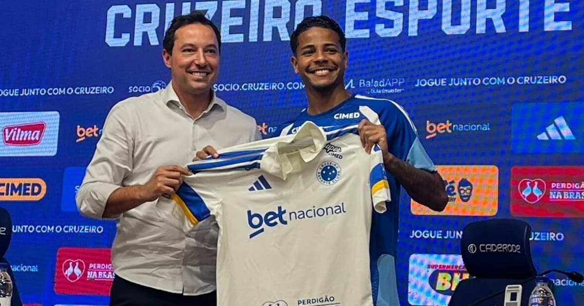 Wesley fala sobre chegada ao Cruzeiro depois de negociações com o Corinthians: 'Sou grato aos dois'