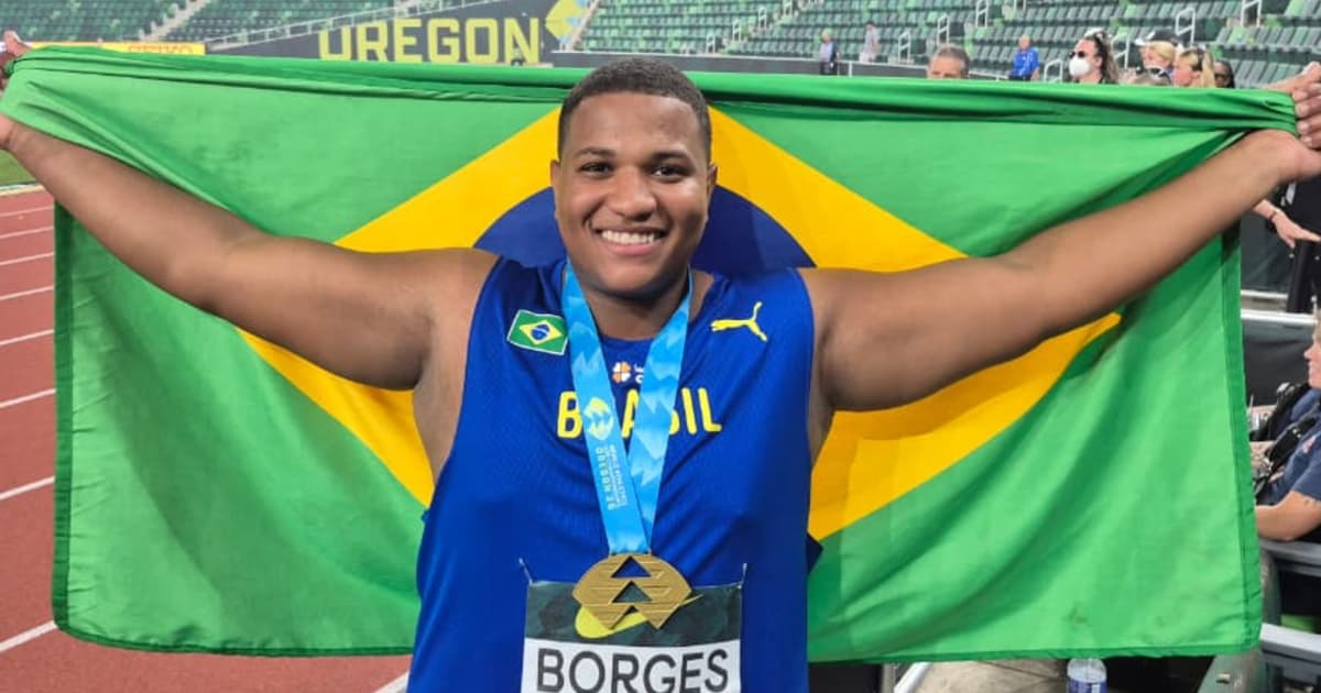 Brasil conquista ouro no Mundial Sub-20 de atletismo