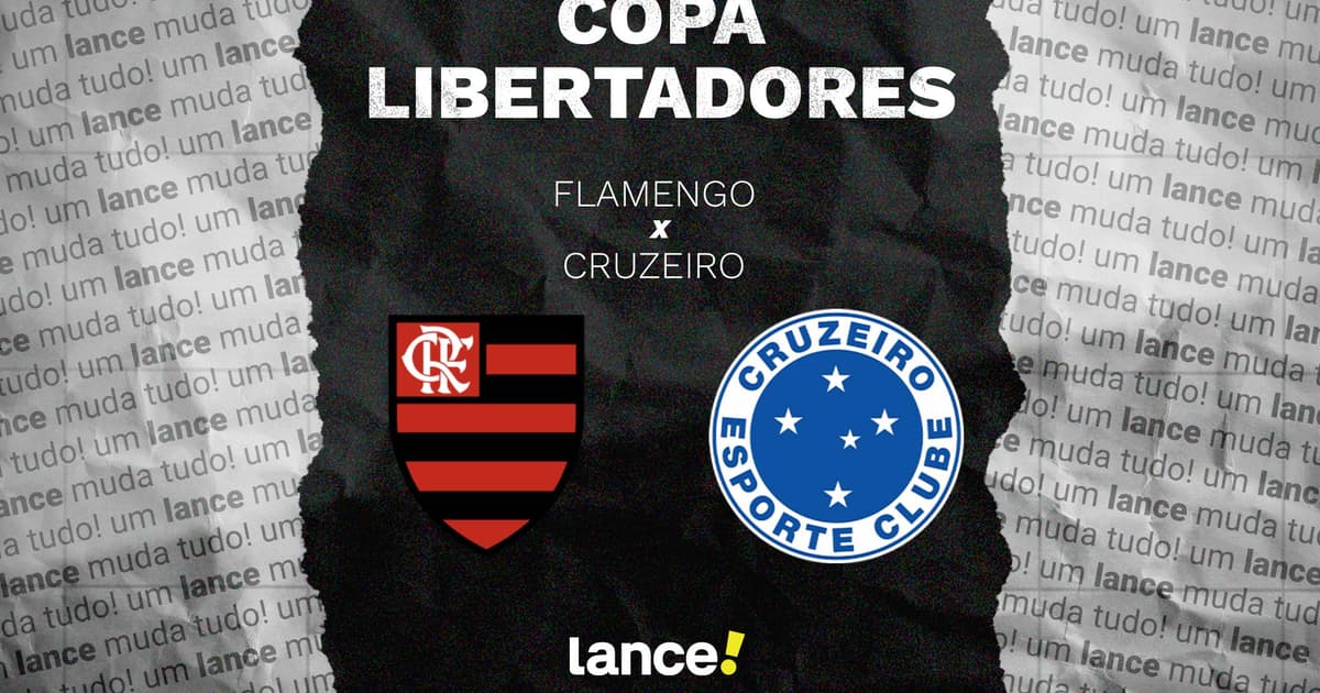 Flamengo x Cruzeiro: onde assistir e prováveis escalações pela Libertadores
