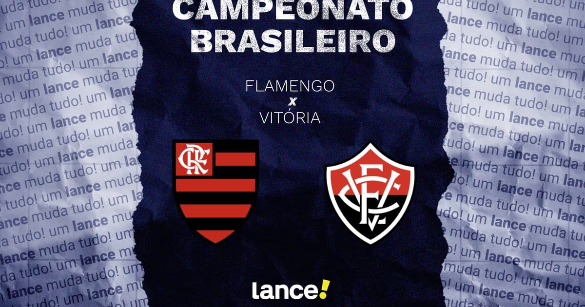 Flamengo x Vitória: onde assistir e prováveis escalações do jogo pelo Brasileirão