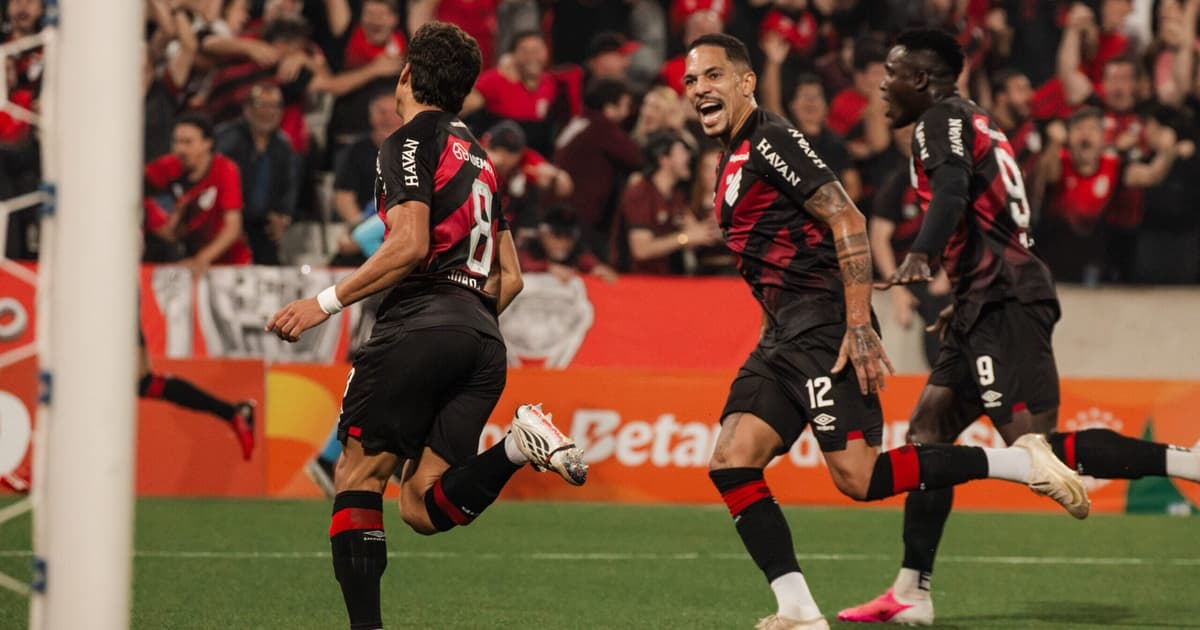 Veja gol em Athletico-PR x Vitória: João Cruz abre o placar