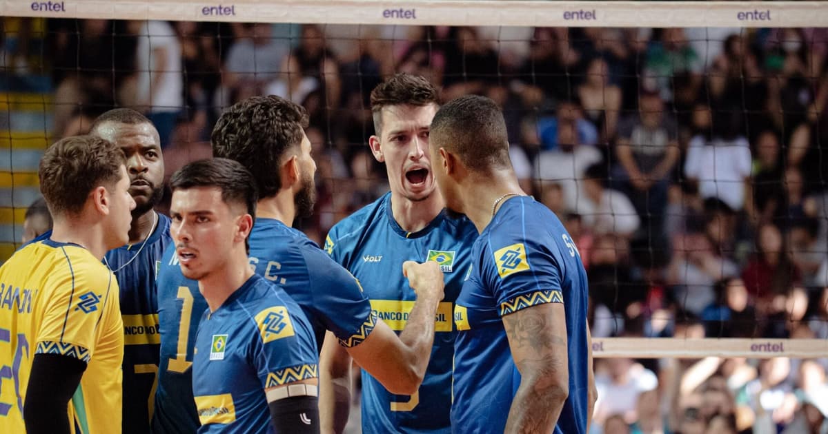 Brasil e Argentina disputam título da Copa Sul-Americana de vôlei