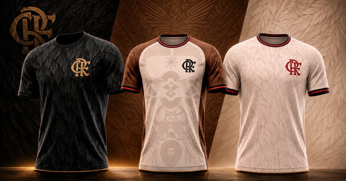 Flamengo Revela 10 Finalistas para o Manto da Nação e Lança Ação de Votação